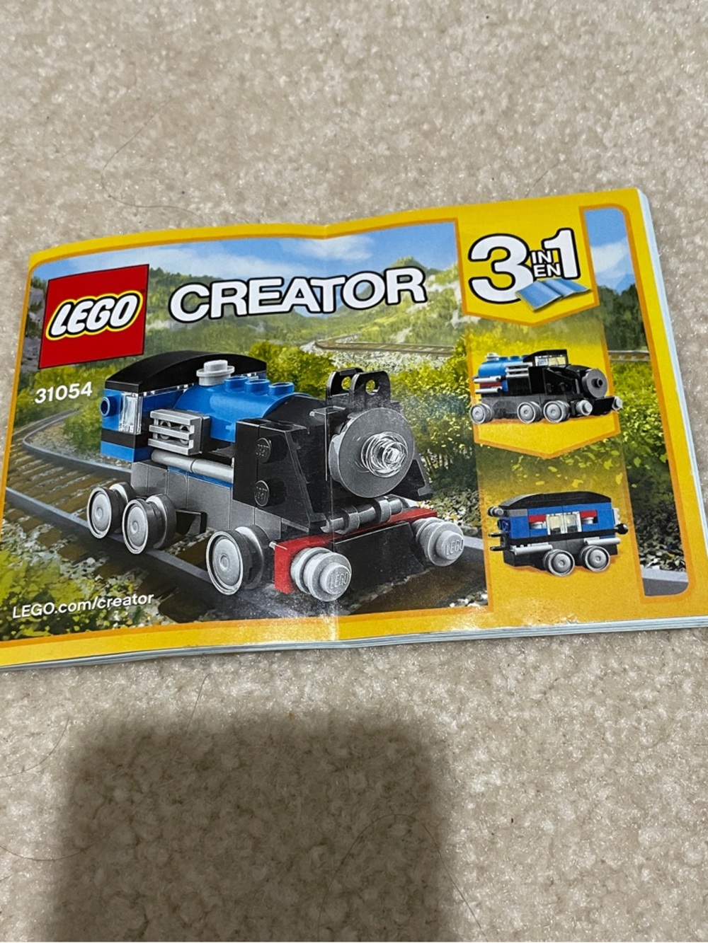 Lego Creator 3 in 1 Blue Express